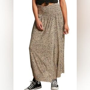 Volcom Cheetah Maxi Skirt